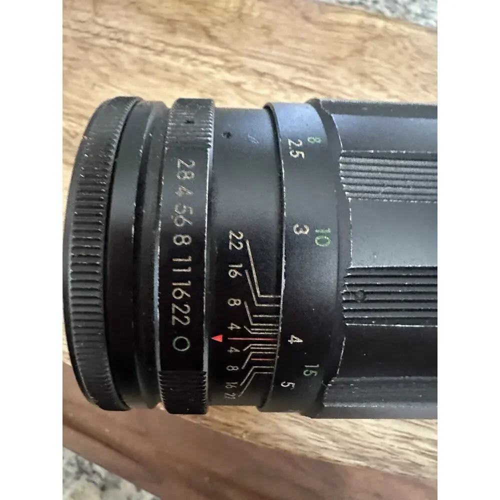Kamero Auto 1:2.8 f=135mm 55mm Lens Vintage No 2763056